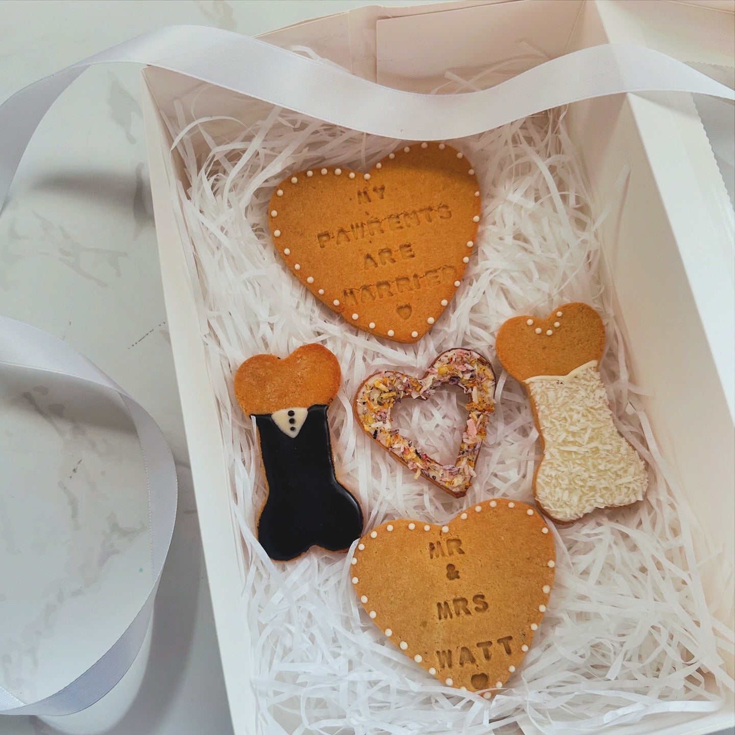 Personalised Wedding Cookies